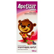 Apetizer Junior, smak malinowo-porzeczkowy, 100 ml