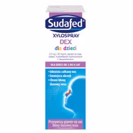 Sudafed Xylospray DEX dla dzieci, (0,5 mg + 50 mg)/ml, aerozol do nosa, 10 ml