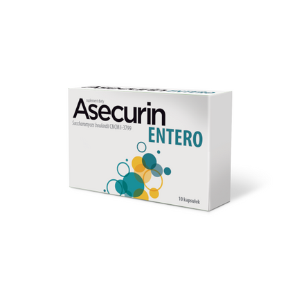 Asecurin Entero, 10 kapsułek twardych - zdjęcie produktu