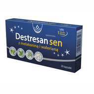 Destresan sen z melatoniną i walerianą, 30 kapsułek