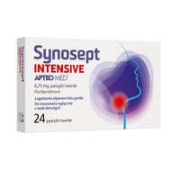 Synosept INTENSIVE APTEO MED 8,75 mg, 24 pastylki twarde