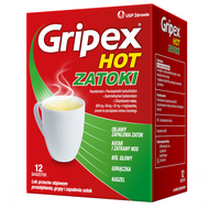 Gripex Hot Zatoki, 12 saszetek