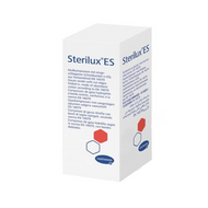 Sterilux ES, 10 cm x 20 cm, kompresy z gazy bawełnianej niejałowe, 17-nitkowe, 8-warstwowe, 100 sztuk