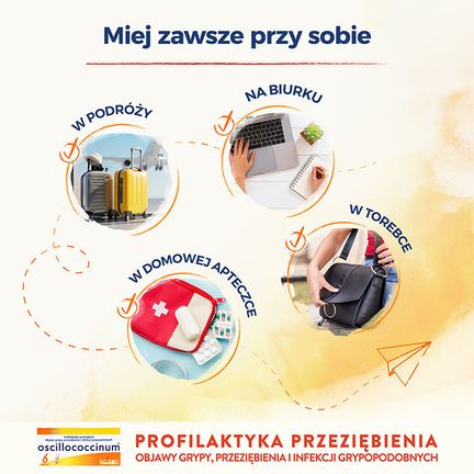 Boiron Oscillococcinum, 6 pojemników jednodawkowych - BOIRON
