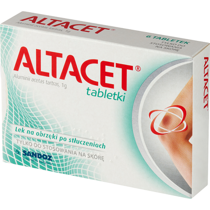 Altacet 1 g, 6 tabletek - zdjęcie produktu
