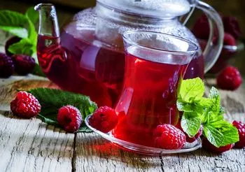 Sok z malin na przeziębienie