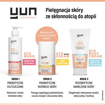 Yun Ato Repair Cream, krem probiotyczny, 50 ml 