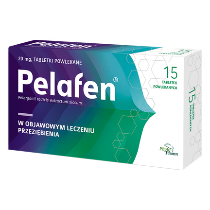 Pelafen 20 mg, 15 tabletek powlekanych - zdjęcie produktu