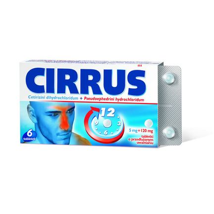 Cirrus Duo, 6 tabletek - zdjęcie produktu