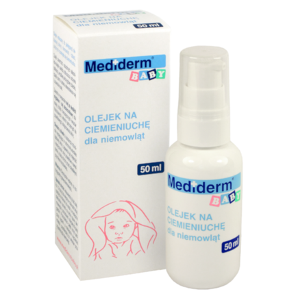 Mediderm BABY, olejek na ciemieniuchę dla niemowląt, 50 ml - zdjęcie produktu