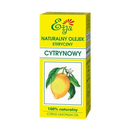 ETJA Olejek eteryczny cytrynowy, Etja, 10 ml — Inhaltsstoffe i ocena