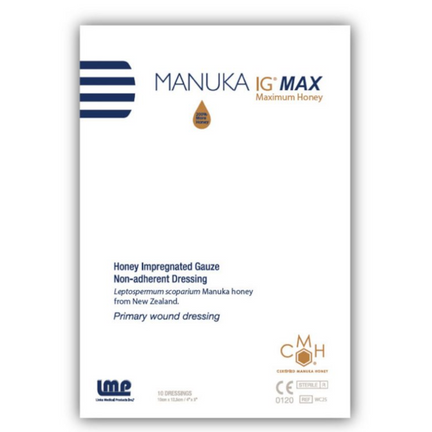 Opatrunek Manuka IG Max 10x12,5cm, 1szt. - zdjęcie produktu