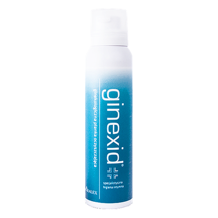 Ginexid, pianka ginekologiczna, oczyszczająca, 150 ml - zdjęcie produktu
