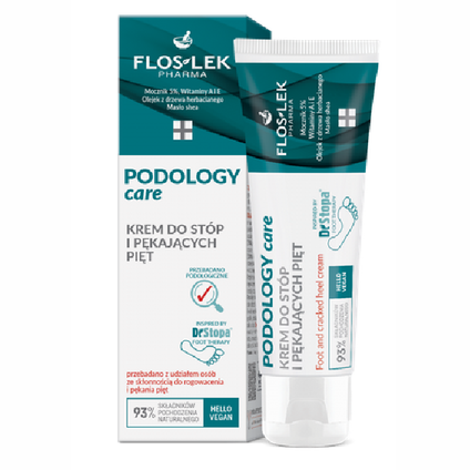 FLOS-LEK Floslek PODOLOGY care Krem do stóp i pękających pięt, 40 ml
