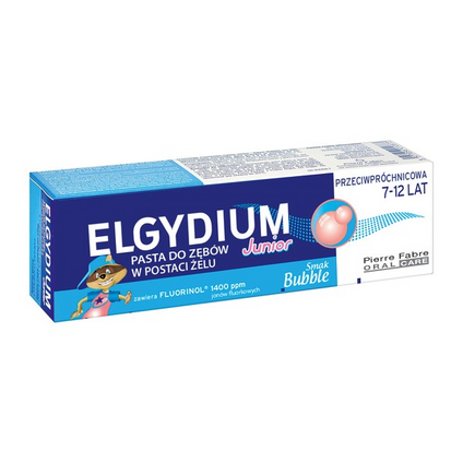 PIERRE FABRE Elgydium Junior Bubble 7-12 lat, Zahnpasta, 50 ml