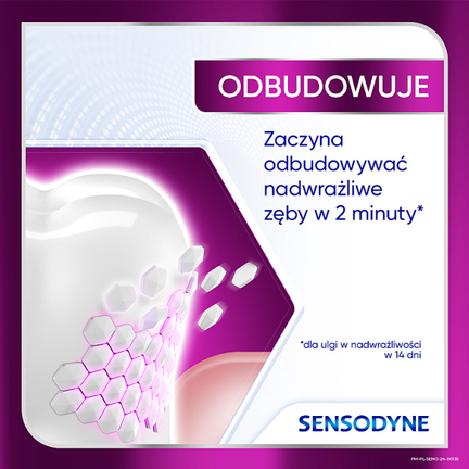 Sensodyne Clinical Repair Active White, pasta do zębów, 75 ml - Czyszczące, Ochronne, Odświeżające, Wybielające