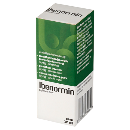 Ibenormin, płyn, 30 ml - SUPLEMENT DIETY