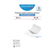 PasoCare Med, plaster opatrunkowy wodoodporny, 15 cm x 8 cm, 25 sztuk
