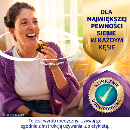 Corega Power Max Supreme, krem do protez zębowych, 40 g - Dorosły, Senior