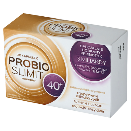 Probioslimit 40+, 30 kapsułek - SUPLEMENT DIETY