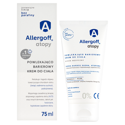 Allergoff Barierowy krem do ciała, 75 ml - zdjęcie produktu