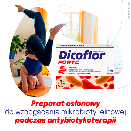 Dicoflor Forte, 20 kapsułek - KAPSUŁKI