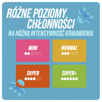 Tampony O.B. ProComfort Normal, 16 sztuk - PRODUKT HIGIENICZNY