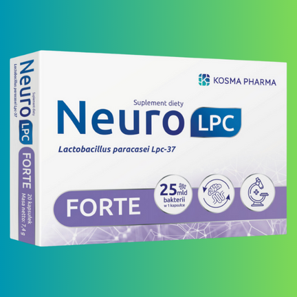 NeuroLPC Forte, 20 kapsułek - SUPLEMENT DIETY
