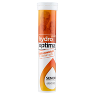 Hydro Optima Senior, elektrolity, 20 tabletek musujących