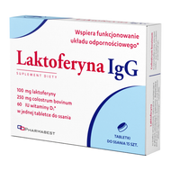 Laktoferyna IgG, 15 tabletek do ssania