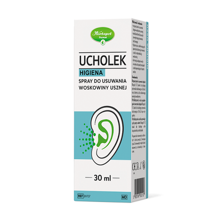 Ucholek higiena uszu, spray do uszu, 30 ml - WYRÓB MEDYCZNY