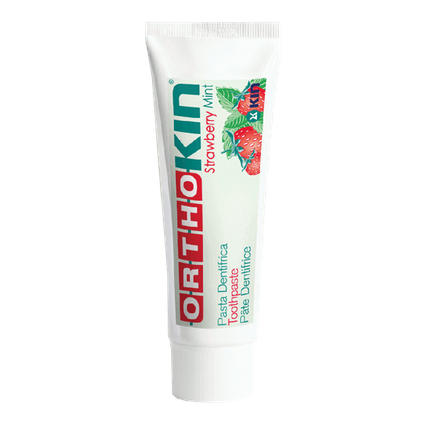 FARMICA OrthoKIN Strawberry-Mint, pasta do zębów, 75 ml