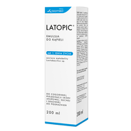 Latopic, emulsja do kąpieli, skóra atopowa, sucha, 200 ml