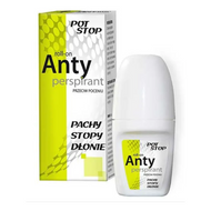 Potstop, antyperspirant roll-on, do pach, stóp, dłoni, 60 ml