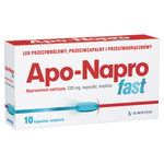 Apo-Napro Fast 220 mg, 10 kapsułek miękkich