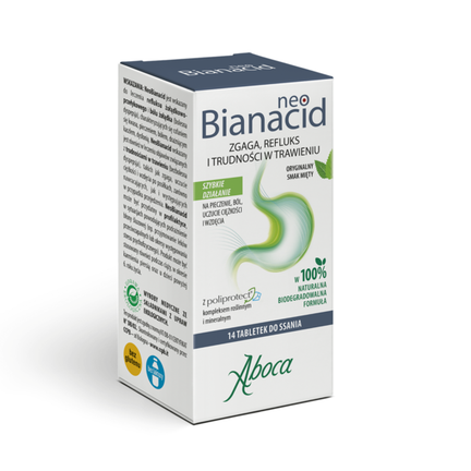Neobianacid, Nadkwaśność i refluks, 14 tabletek do ssania - zdjęcie produktu