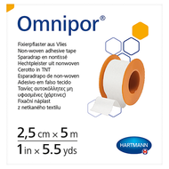 Przylepiec Omnipor, 2,5 cm x 5 m, 1 sztuka