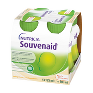 Nutridrink Souvenaid, preparat odżywczy, smak waniliowy, 4 × 125 ml