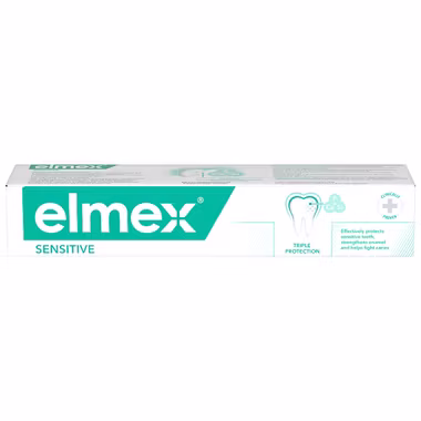 Elmex Sensitive, pasta do zębów z fluorem, 75 ml