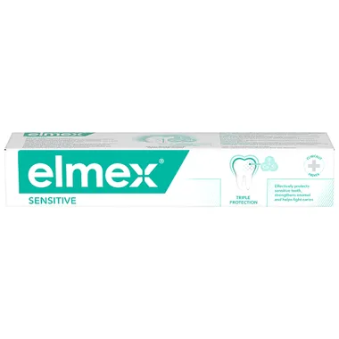 Elmex Sensitive, pasta do zębów z fluorem, 75 ml