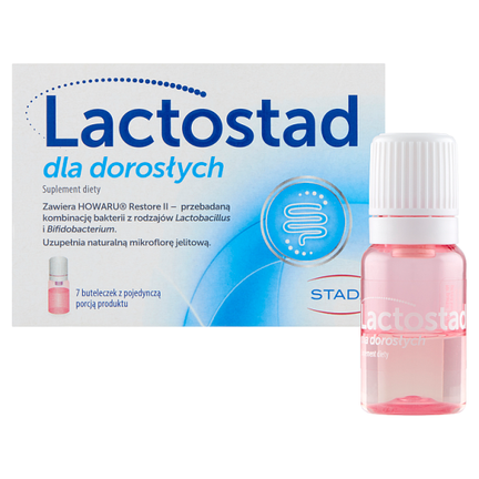 Lactostad dla dorosłych, 7 buteleczek - zdjęcie produktu