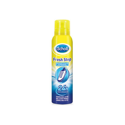 SSL HEALTHCARE Scholl Fresh Step, dezodorant do butów spray neutralizujący zapach, 150 ml — Inhaltsstoffe i ocena