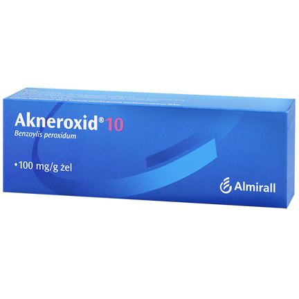 Akneroxid 10%, 100 mg/g, żel, 50 g - zdjęcie produktu