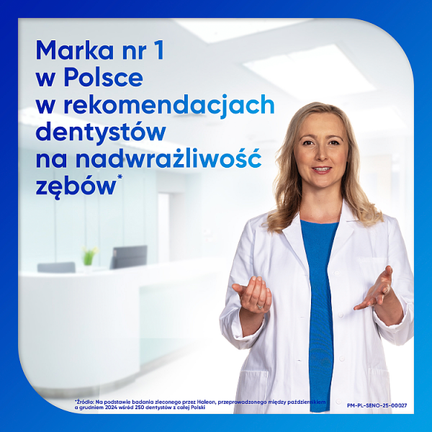 Pasta Sensodyne Extra Whitening, 75 ml - Czyszczące, Ochronne, Wybielające