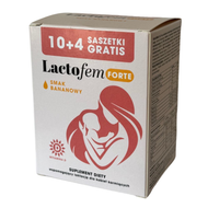 Lactofem Forte, smak bananowy, 14 saszetek