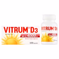 Vitrum D3, witamina D 4000 j.m., 150 kapsułek