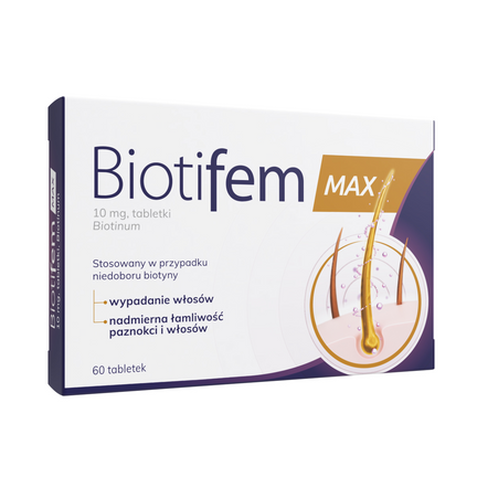 Biotifem Max 10 mg, 60 tabletek - zdjęcie produktu