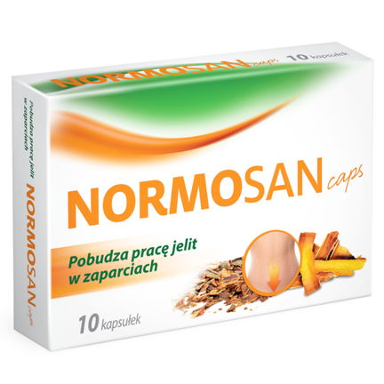 Normosan caps, 10 kapsułek twardych - zdjęcie produktu