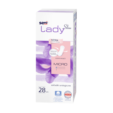 Wkładki Seni Lady Slim Micro Plus, 28 sztuk - zdjęcie produktu
