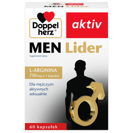 Doppelherz aktiv Men Lider, 60 kapsułek - zdjęcie produktu